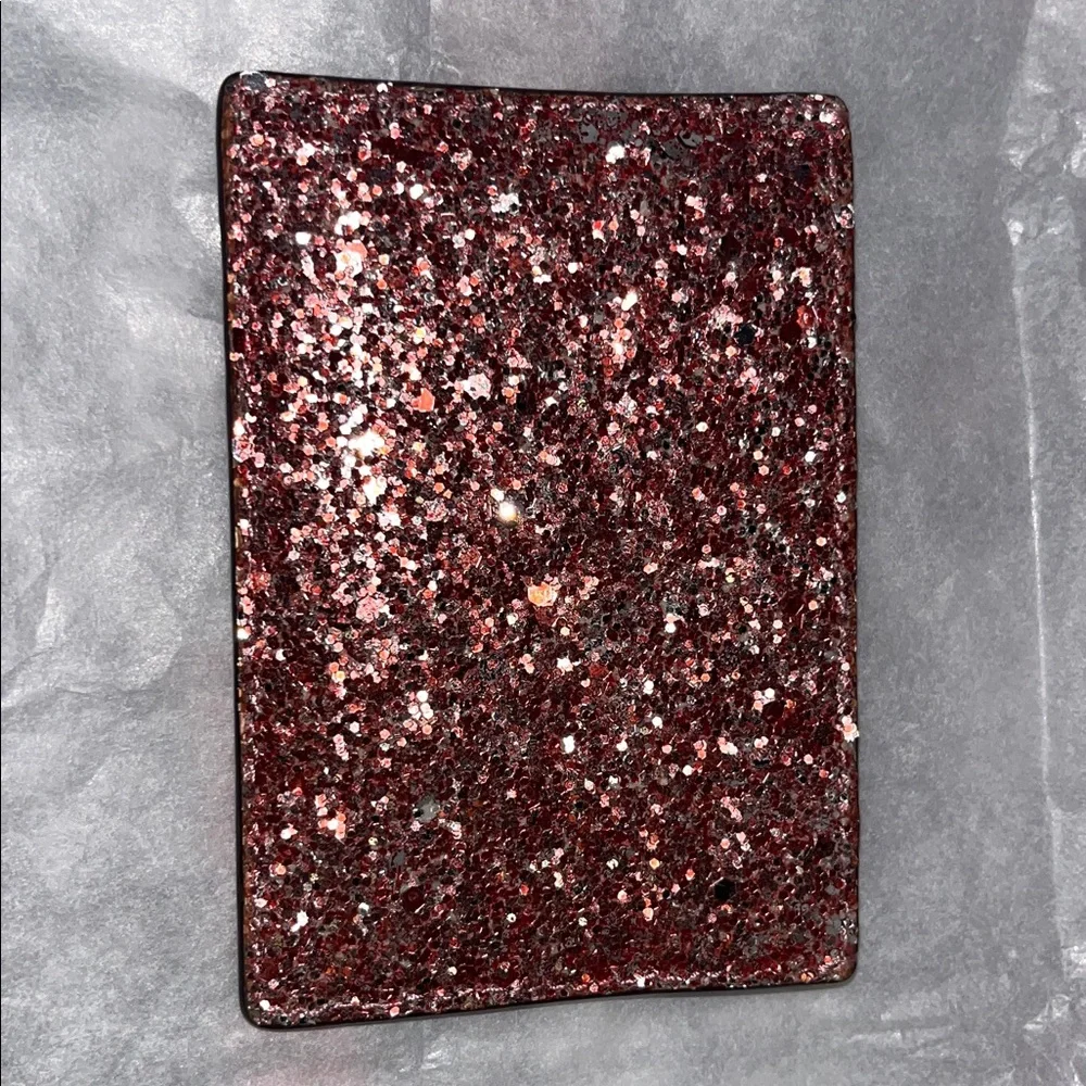 Kate Spade Pink Glitter Slim Card Holder